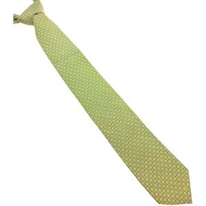 Polo Ralph Lauren Silk Floral Necktie Green Classic Business Career 2.5 X 57